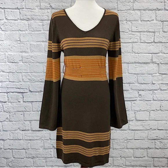 PrAna Bell Sleeve Sweater Dress Casual - Picture 3 of 6